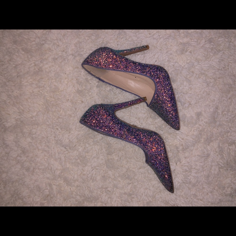 Glitter heels Charlotte Russe